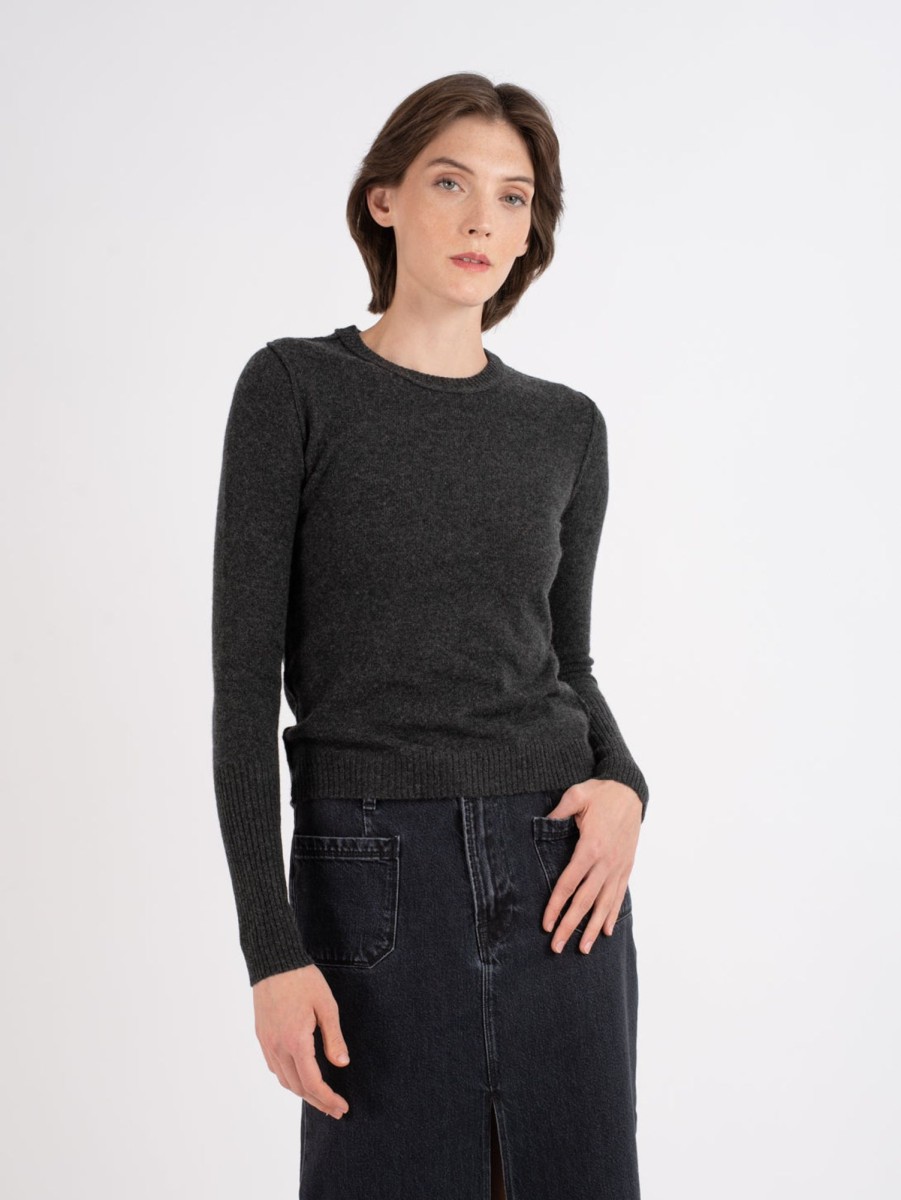 Women AUTUMN CASHMERE Sweaters & Sweatshirts | Crew Neck Sweater