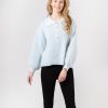 Women LYLA+LUXE Sweaters & Sweatshirts | Devine Sweater Baby Blue