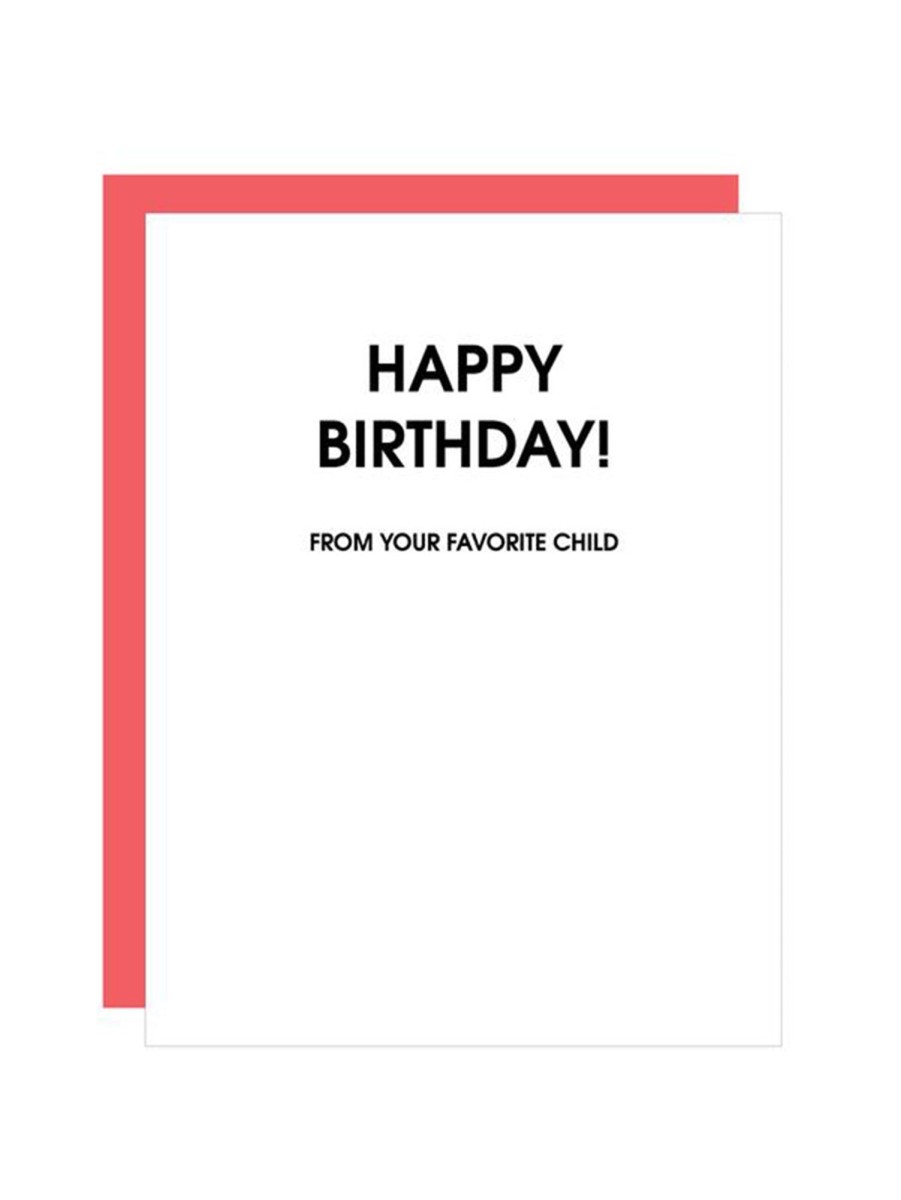 Lifestyle CHEZ GAGNE LETTERPRESS Stationery | Bday Greeting Card Fave Child