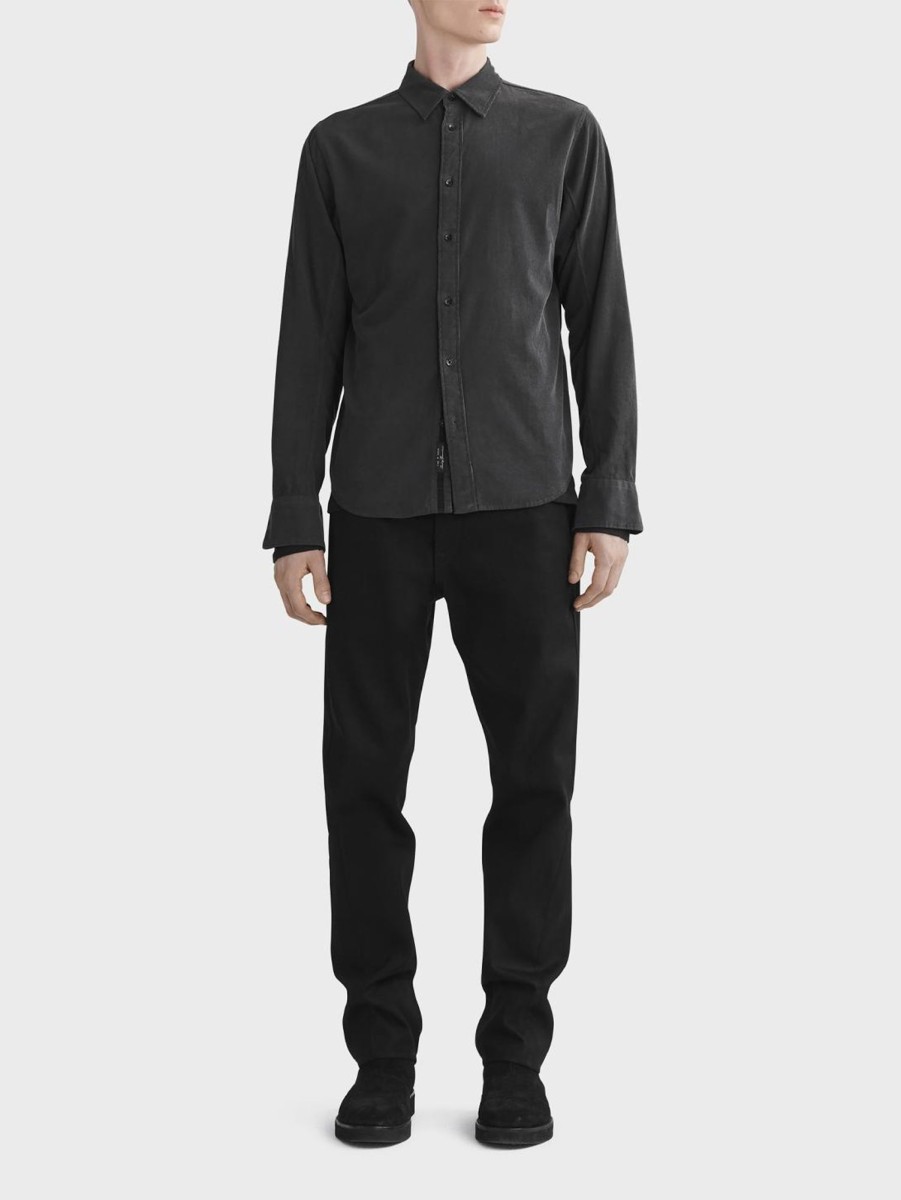 Men RAG + BONE Shirts & Polos | Fit 2 Corduroy Shirt Phantom