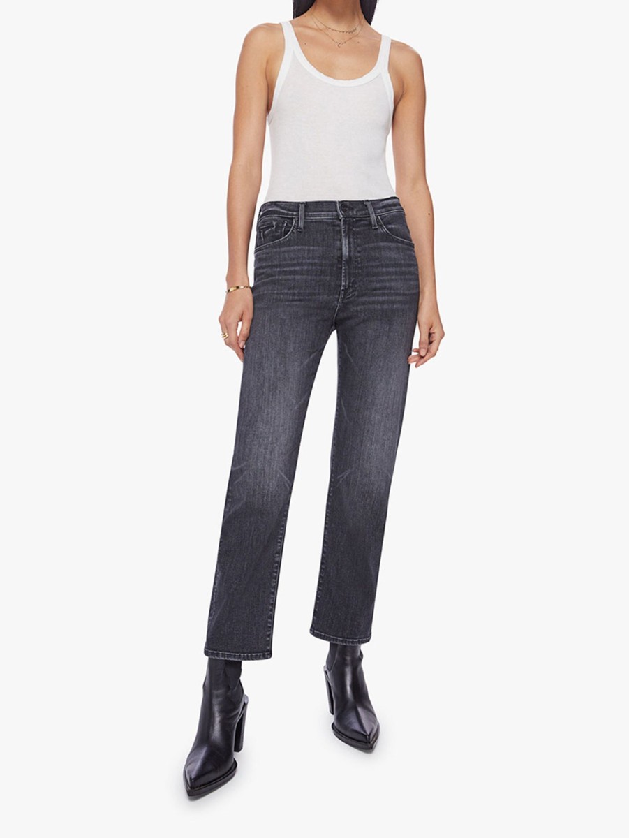 Women Mother Jeans | Ditcher Zip Ankle Jean Smoking Section