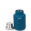 Lifestyle QUE BOTTLE Home | Collapsible Bottle 20 Oz Steel Blue