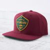 Men North Standard Trading Post Hats | Nstp Shield Hat Maroon