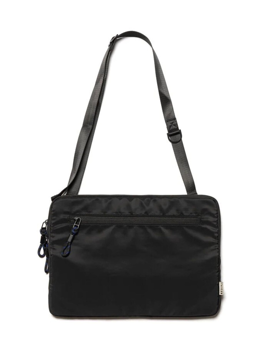 Men TAIKAN Bags | Horsa Laptop Bag Black