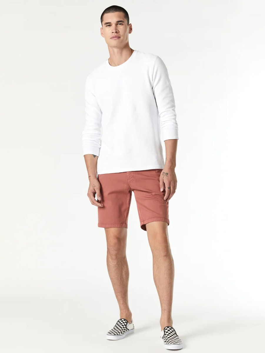 Men Mavi Shorts | Jacob Crop Short - Baked Clay Twill B Clay Twill