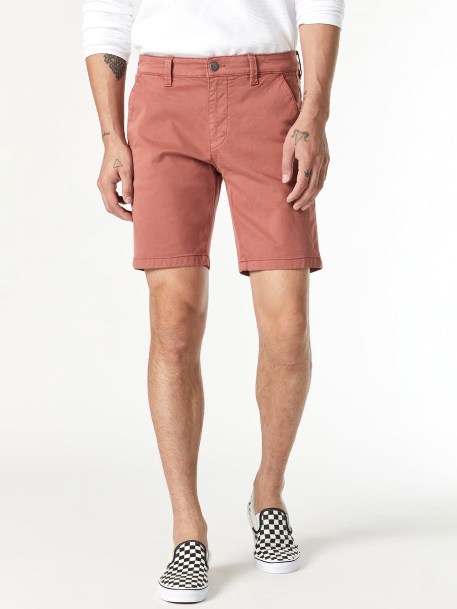 Men Mavi Shorts | Jacob Crop Short - Baked Clay Twill B Clay Twill