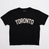 Women Retro Brand Black Label T-Shirts | Toronto Tee - Vintage Black V.Blk