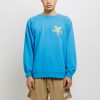 Men PASADENA LEISURE CLUB Sweaters & Sweatshirts | Parrots Crew Neck Sweatshirt Electric Blue