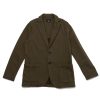 Men Velvet Outerwear & Jackets | Hayden Structured Blazer Olive