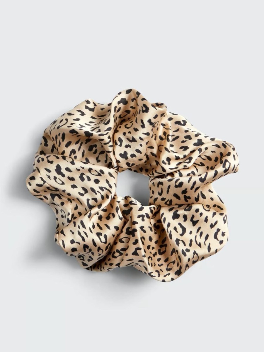 Women KITSCH Hats & Hair Accessories | Brunch Scrunchie Pard Leo