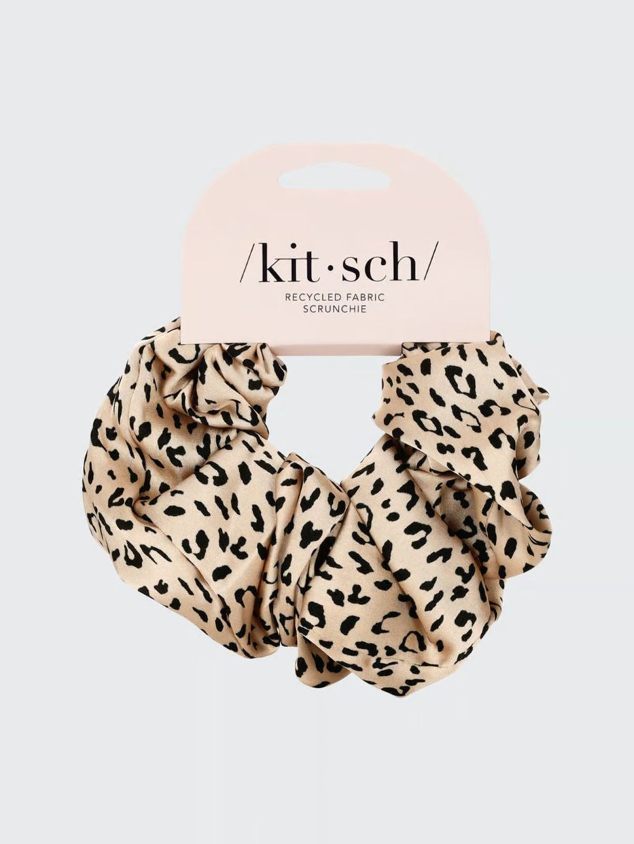 Women KITSCH Hats & Hair Accessories | Brunch Scrunchie Pard Leo