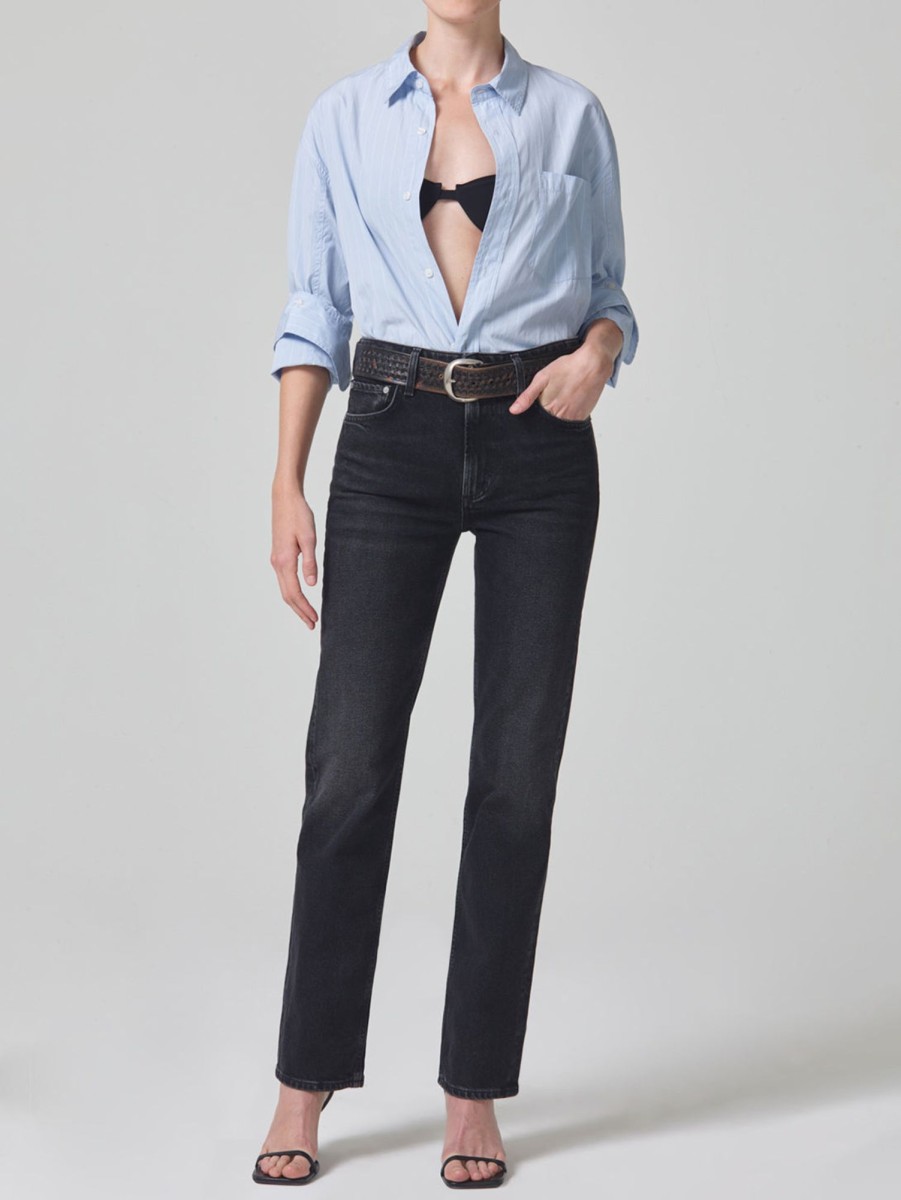 Women Citizens of Humanity Jeans | Zurie Straight Leg Jean Stormy