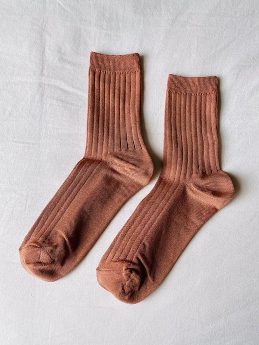 Women LE BON SHOPPE Socks | Her Socks Nude Peach