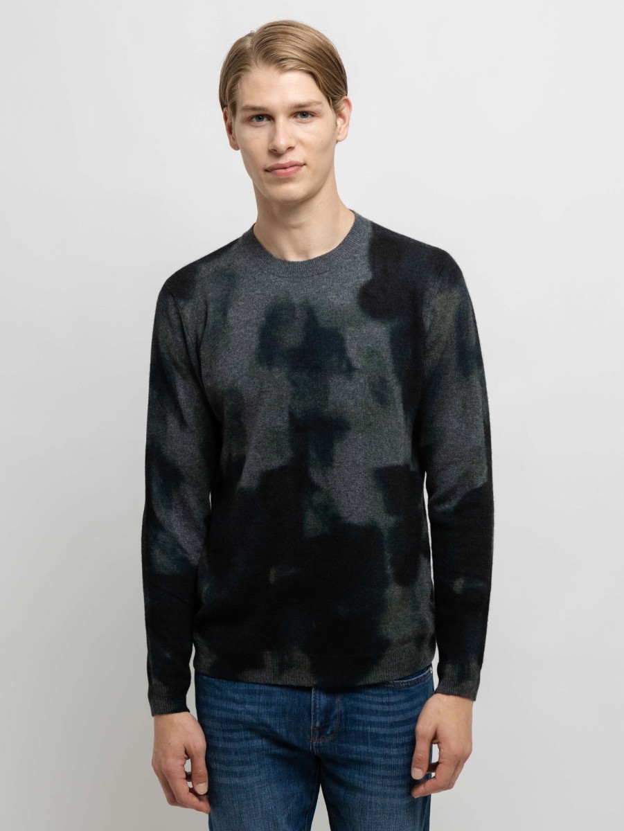 Men AUTUMN CASHMERE Sweaters & Sweatshirts | Watercolour Sweater Blue Combo