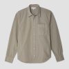 Men SAVE KHAKI Tops | Poplin Standard Shirt Earth