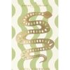 Lifestyle DESIGN WORKS INK Stationery | Metal Bookmark - Snake Gold