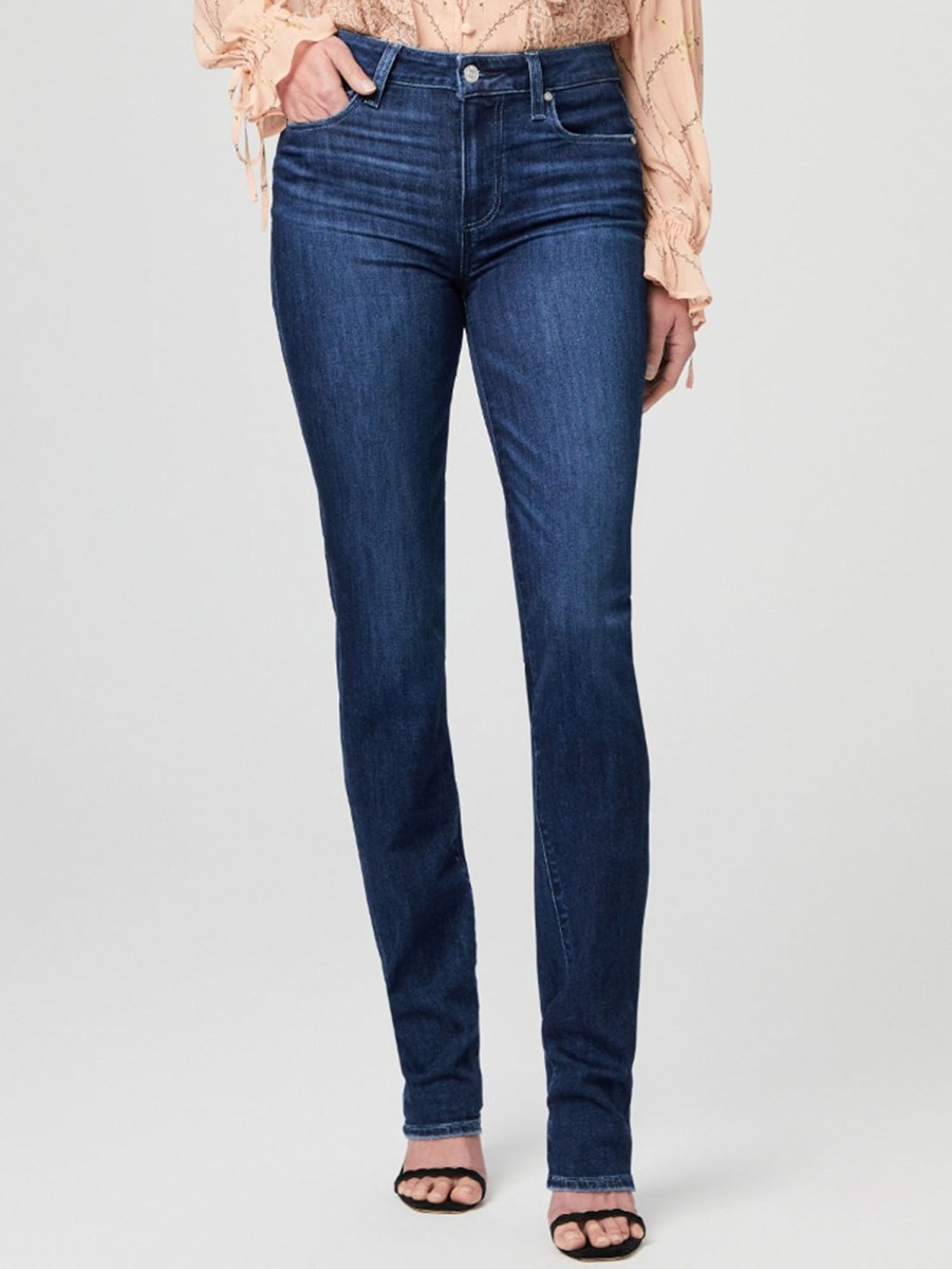 Women Paige Jeans | Hoxton Straight Jean Monarch