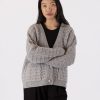 Women LYLA+LUXE Sweaters & Sweatshirts | Diane Cardigan - Light Grey Lt Grey