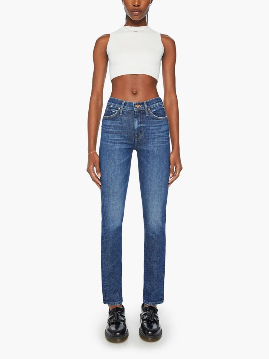 Women Mother Jeans | The Rascal Skimp Jean - Yee Haw Yhw