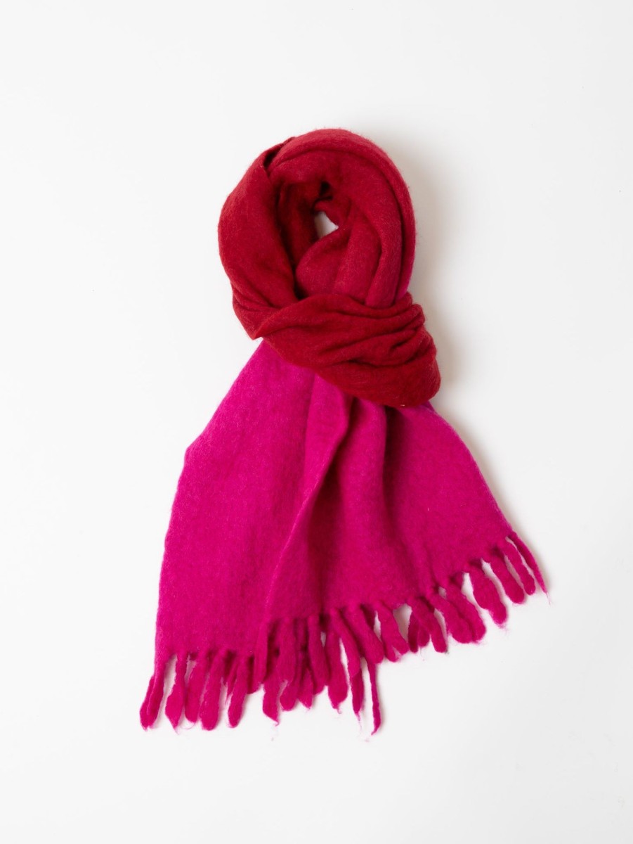 Women MOMENT BY MOMENT Scarves & Gloves | Two Tone Wool Scarves