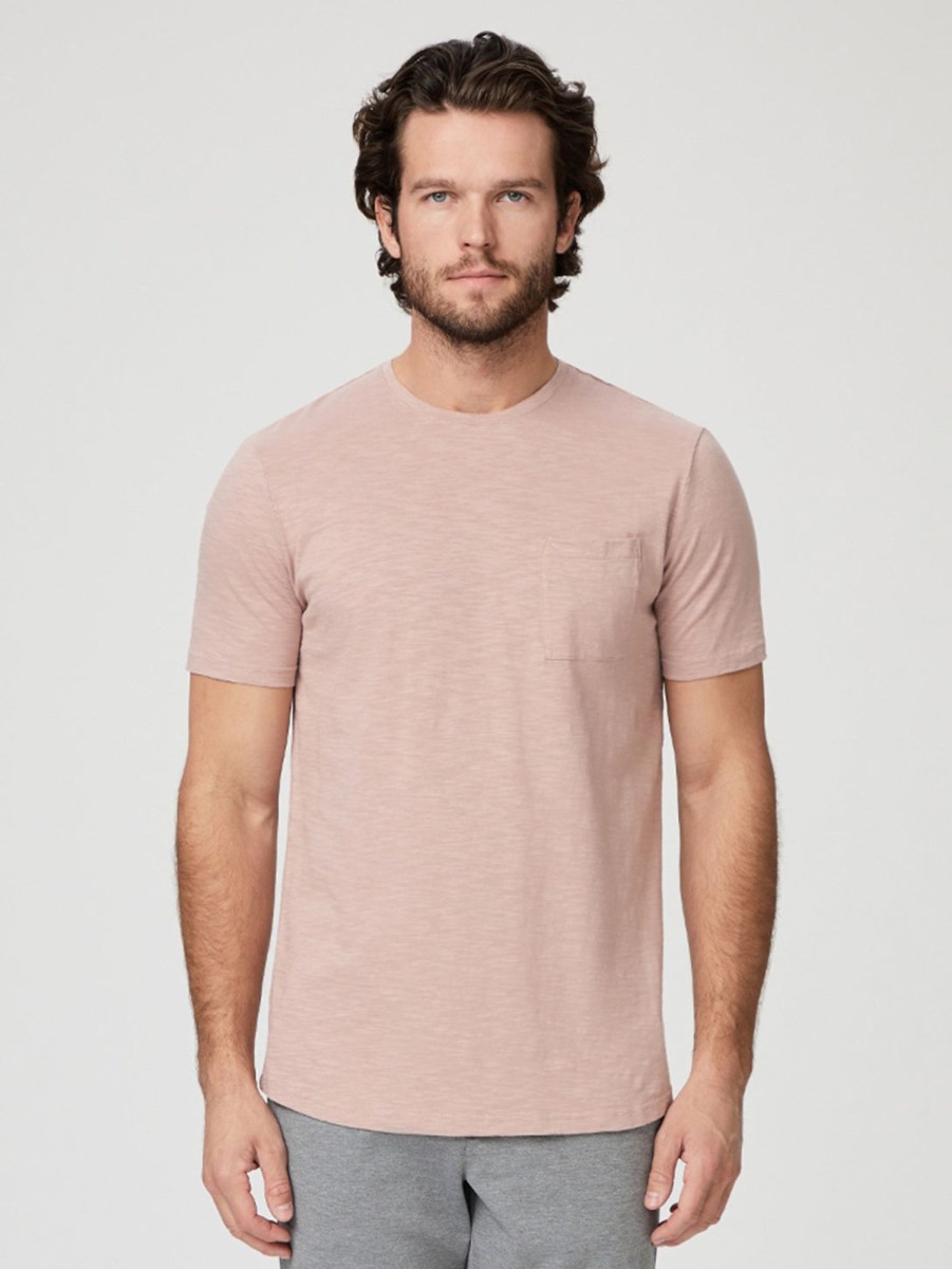 Men Paige T-Shirts | Kenneth Crew T-Shirt Twilight Haze