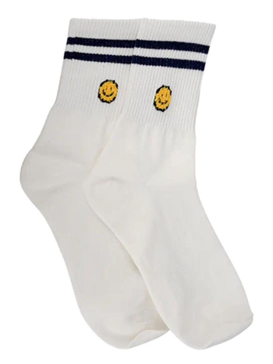 Women LIM LIM Socks | Smiley Stripe Sock