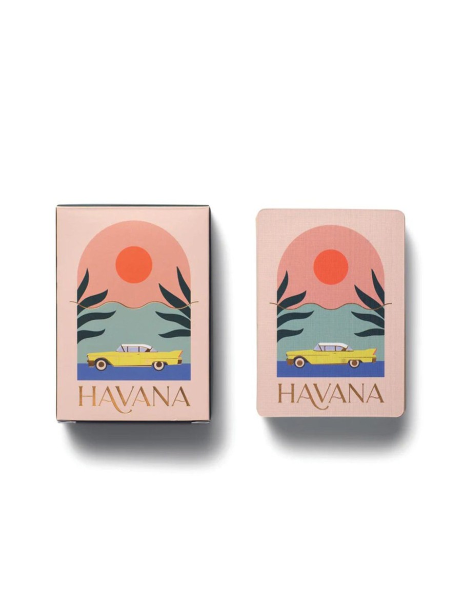 Lifestyle DESIGN WORKS INK Game Night | Playing Cards Havana