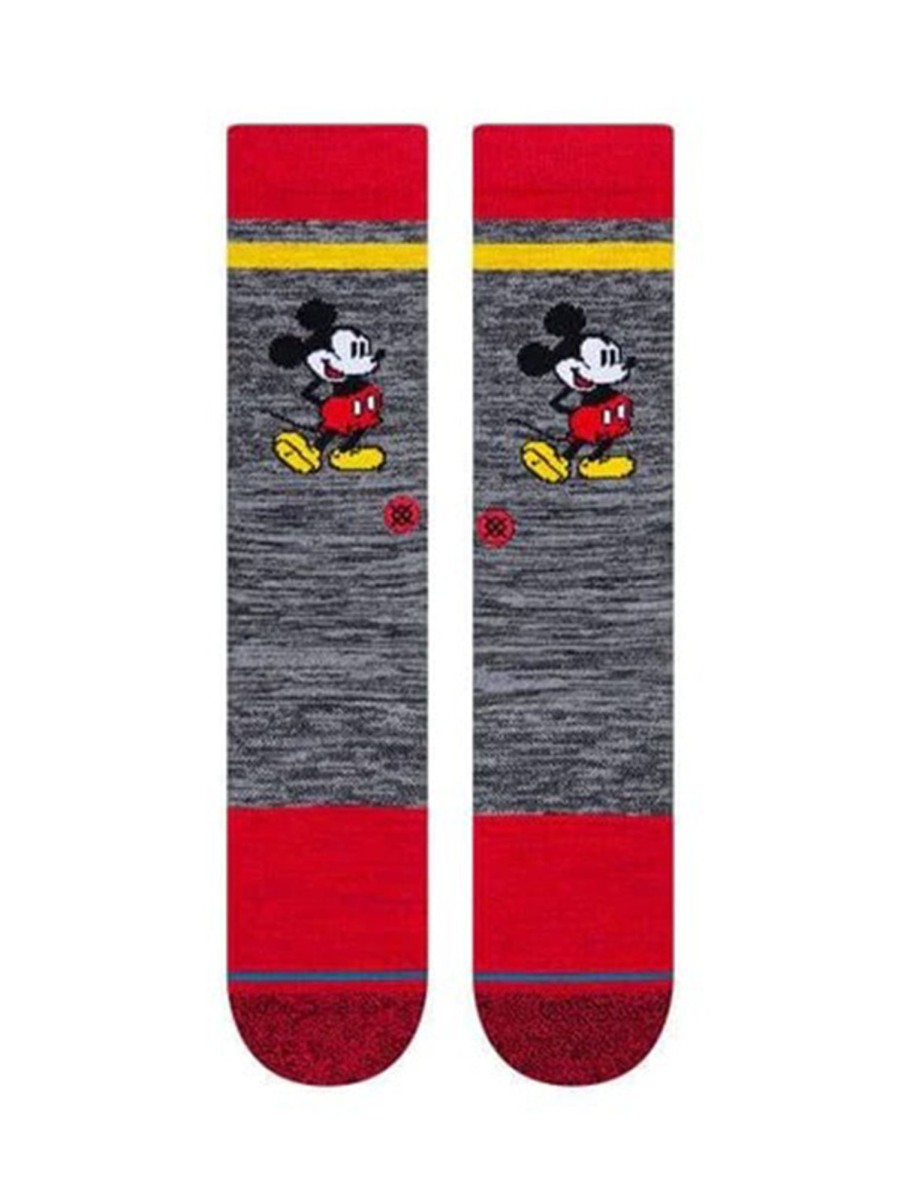 Men Stance Footwear & Socks | Vintage Disney 2020 Sock - Mickey Mouse Black Blk