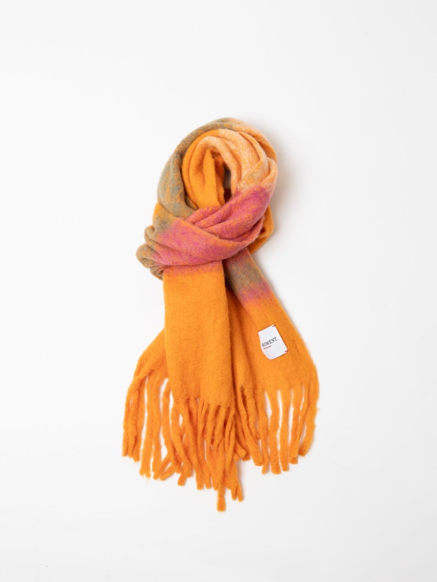 Women MOMENT BY MOMENT Scarves & Gloves | Bright Scarf Warm Orange