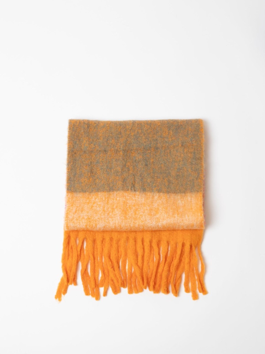 Women MOMENT BY MOMENT Scarves & Gloves | Bright Scarf Warm Orange