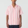 Men UNFEIGNED Shirts & Polos | Short Sleeve Shirt Pink