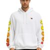 Men AVIATOR NATION Sweaters & Sweatshirts | Smiley Sunset Pullover Relaxed Hoodie White