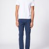 Men Paige Pants | Lennox Slim Eco Twill Pant Rich Navy