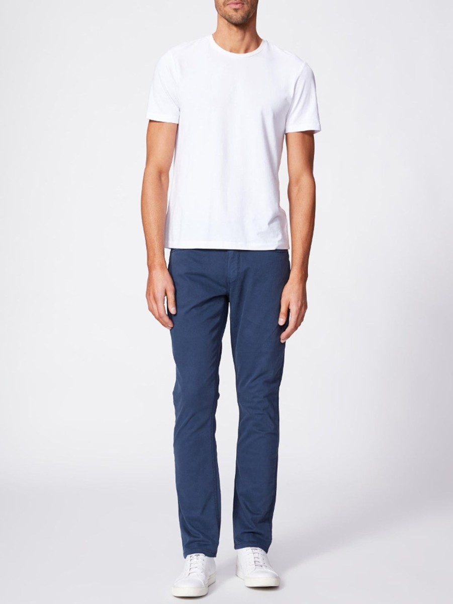 Men Paige Pants | Lennox Slim Eco Twill Pant Rich Navy