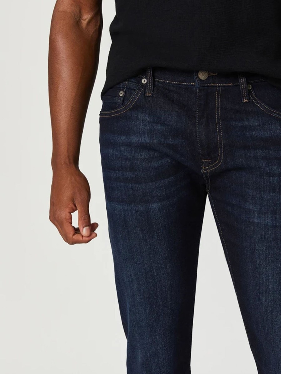 Men Mavi Jeans | Jake Slim Jean - Rinse Brushed Williamsburg Brush Williamsb