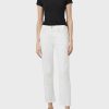 Women RAG + BONE Jeans | Harlow Mid Rise Straight Jean White