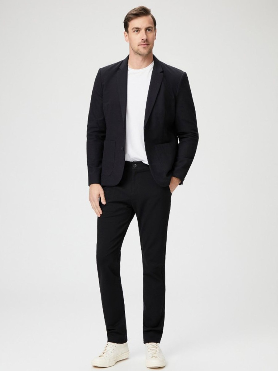 Men Paige Pants | Stafford Slim Pant Black