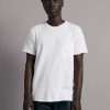 Men RAG + BONE T-Shirts | Miles One Pocket Tee White