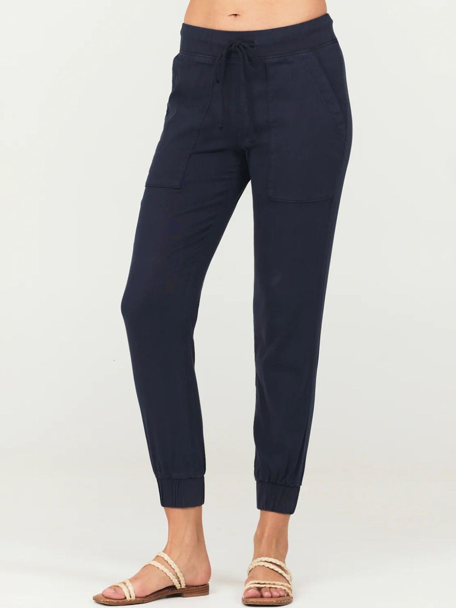 Women Bella Dahl Pants | Pocket Jogger Pant Endless Sea