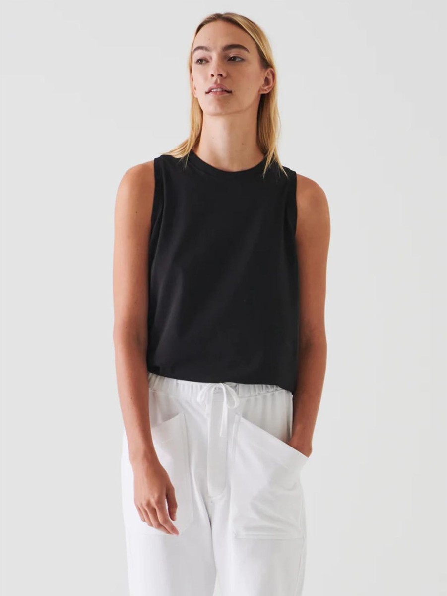 Women Patrick Assaraf Tank Tops | Boyfriend Tank Top