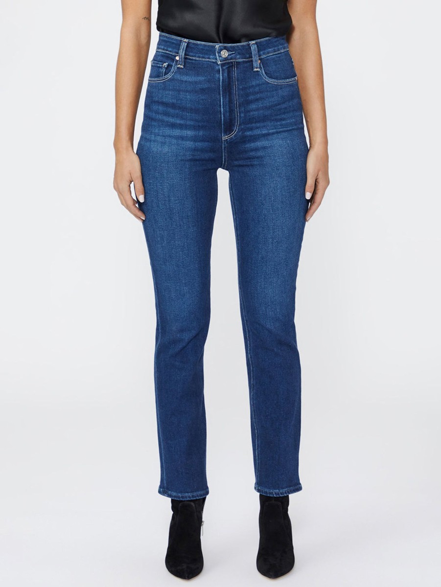 Women Paige Jeans | Cindy High Straight Jean Dream Weaver