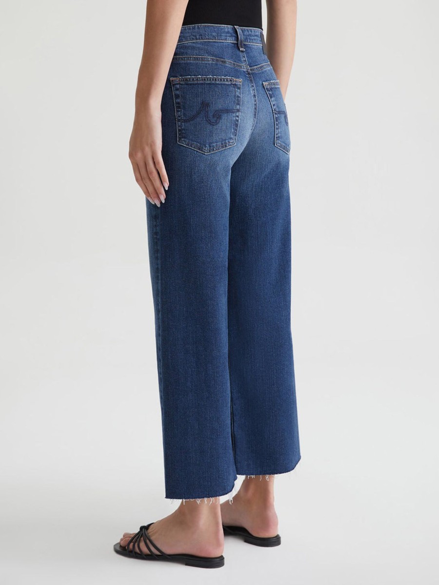 Women AG Jeans Jeans | Saige Wide Crop Jean Enigma