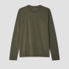 Men SAVE KHAKI Tops | Long Sleeve Jersey Henley Park