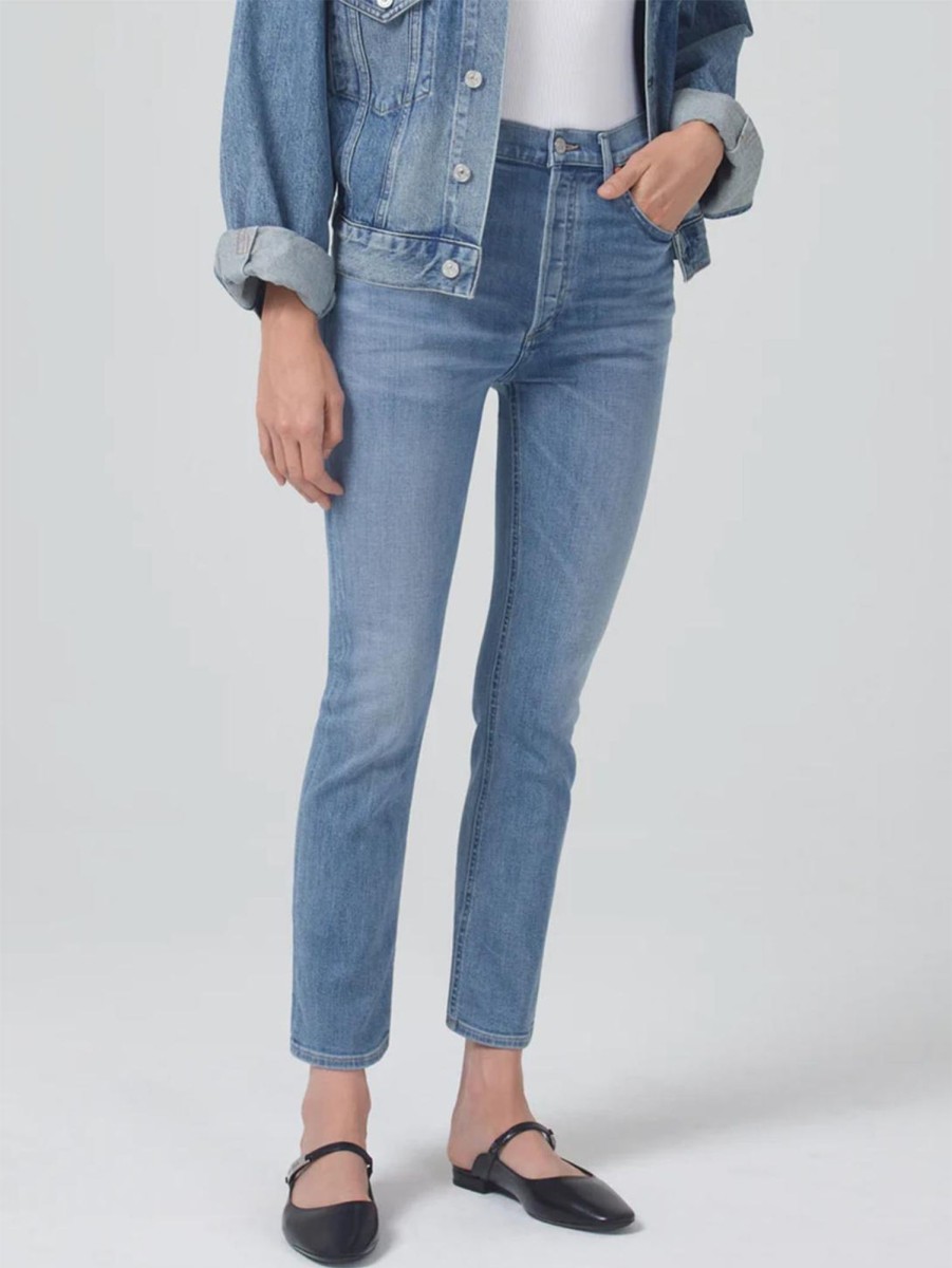 Women Citizens of Humanity Jeans | Jolene High Rise Slim Jean Pixie