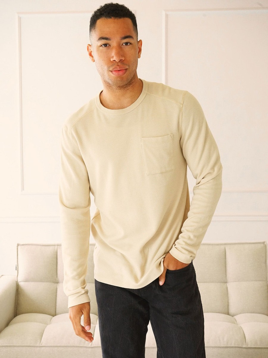 Men Benson Sweaters & Sweatshirts | Bradford Top Beige