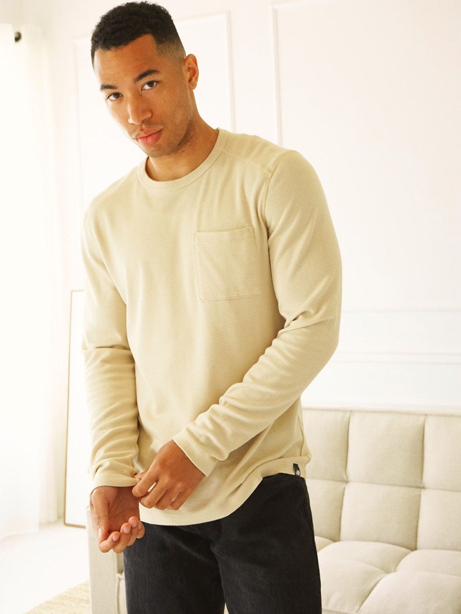 Men Benson Sweaters & Sweatshirts | Bradford Top Beige