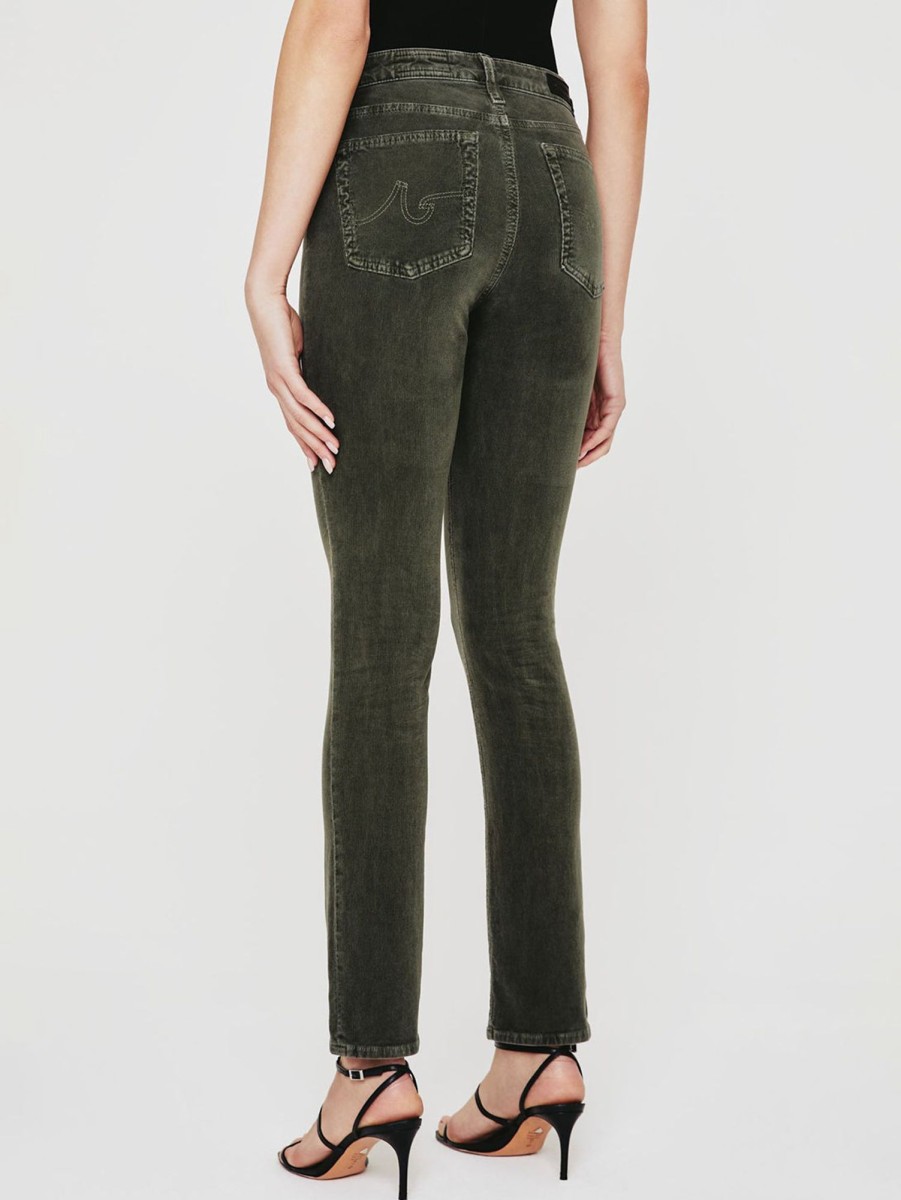 Women AG Jeans Jeans | Mari High Rise Straight Corduroy Jean