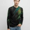 Men AUTUMN CASHMERE Sweaters & Sweatshirts | Brush Sweater Green Combo