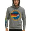 Men AVIATOR NATION Sweaters & Sweatshirts | Aviator Nation Pullover Hoody Heather Grey