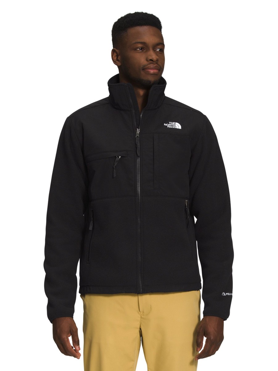 Men The North Face Outerwear & Jackets | Denali Fleece Jacket Tnf Black